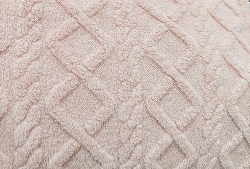 280gsm 185cm 双面立体提花舒棉绒面料 280gsm 185cm 双面立体提花舒棉绒面料