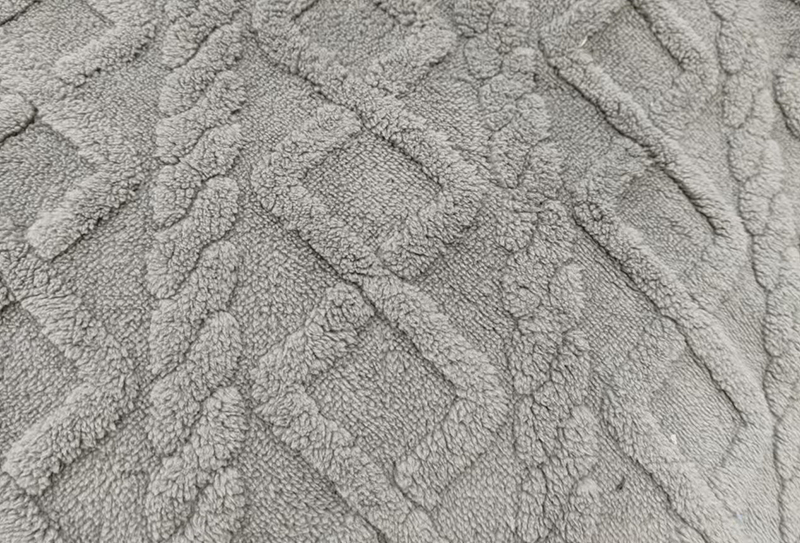 280gsm 185cm 双面立体提花舒棉绒面料