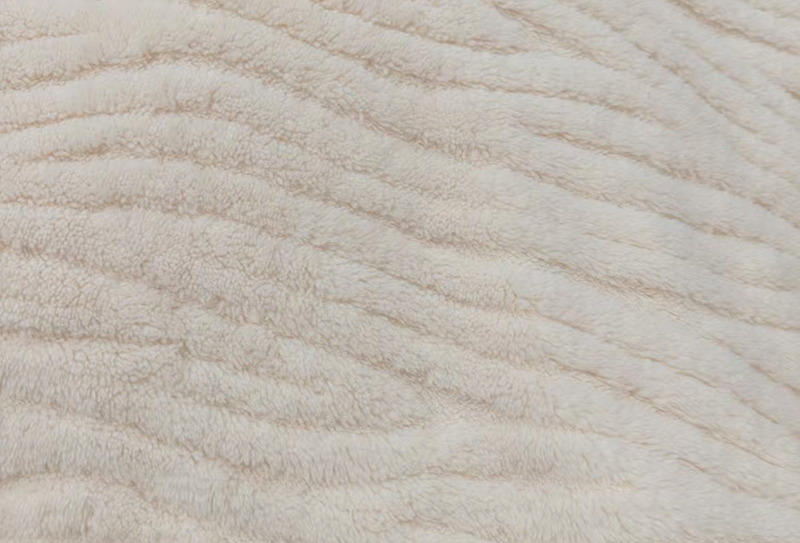 280gsm 185cm 双面立体提花舒棉绒面料 280gsm 185cm 双面立体提花舒棉绒面料