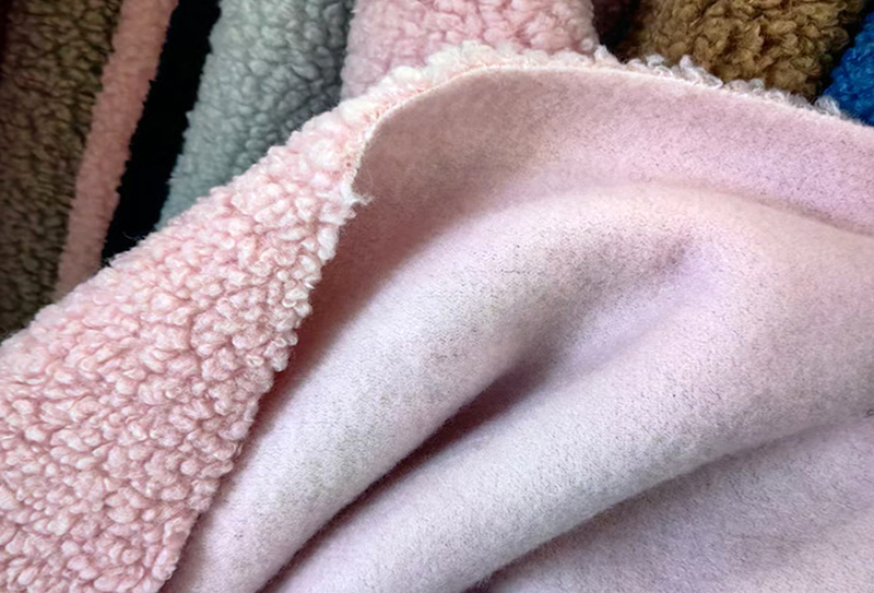 500mg*160cm 双面泰迪绒卷毛颗粒布料