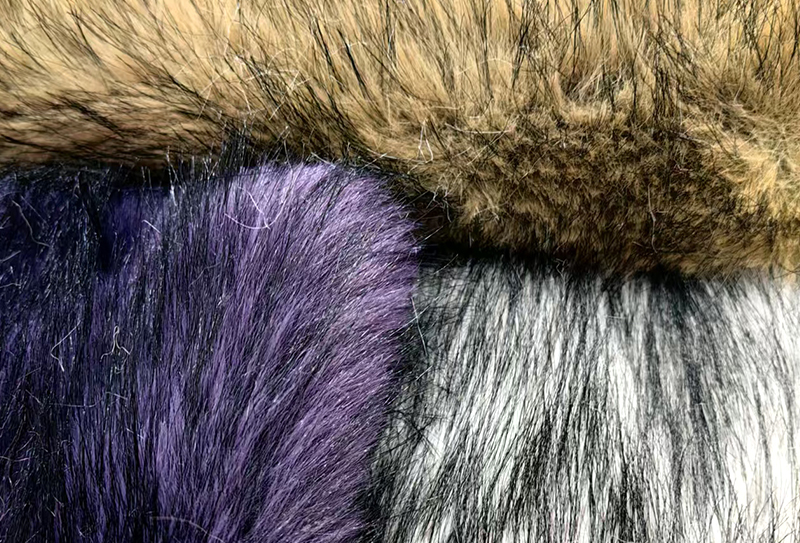 850mg*185cm 染尖狐狸毛毛绒布料