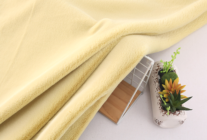 900gsm 160cm 兔貂毛绒布料