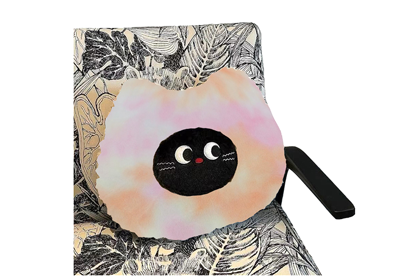 550mg 160cm 欧貂扎染毛绒面料适用于抱枕