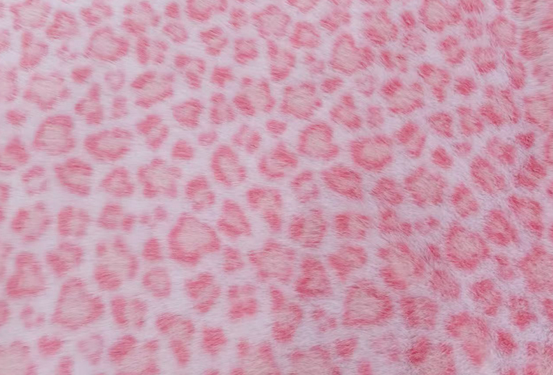 700mg*170cm 小金貂印花豹纹毛绒面料适用于包包/衣服 700mg*170cm 小金貂印花豹纹毛绒面料适用于包包/衣服