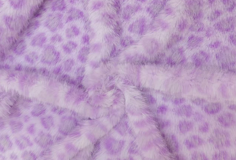 700mg*170cm 小金貂印花豹纹毛绒面料适用于包包/衣服 700mg*170cm 小金貂印花豹纹毛绒面料适用于包包/衣服