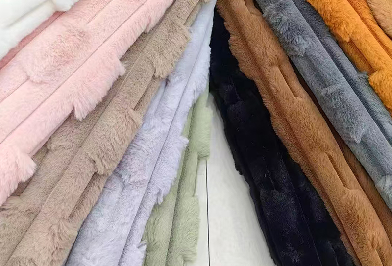 400gsm*190cm 富贵竹立体毛绒面料 400gsm*190cm 富贵竹立体毛绒面料