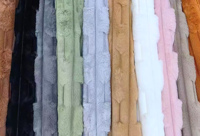 400gsm*190cm 富贵竹立体毛绒面料 400gsm*190cm 富贵竹立体毛绒面料