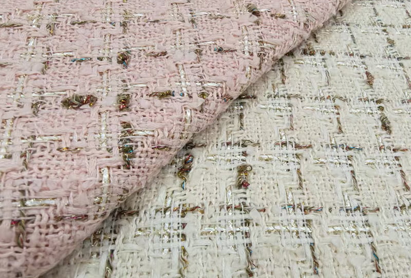 500mg 148cm 小香风面料ls834322适合制作小香风外套、大衣、箱包