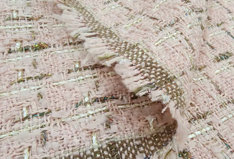 500mg 148cm 小香风面料ls834322适合制作小香风外套、大衣、箱包